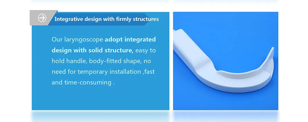 Difficult Airway Severely Ill Ventilator Airway Intubation Disposable Visual Laryngoscope