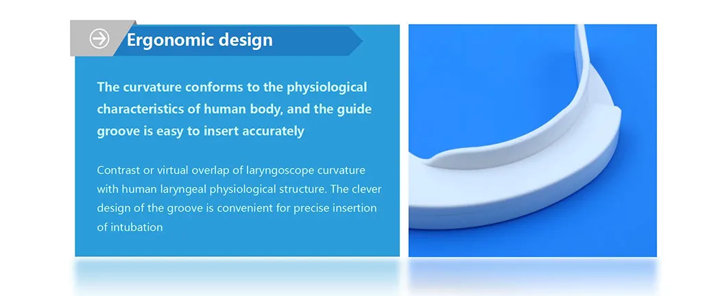 Difficult Airway Severely Ill Ventilator Airway Intubation Disposable Visual Laryngoscope