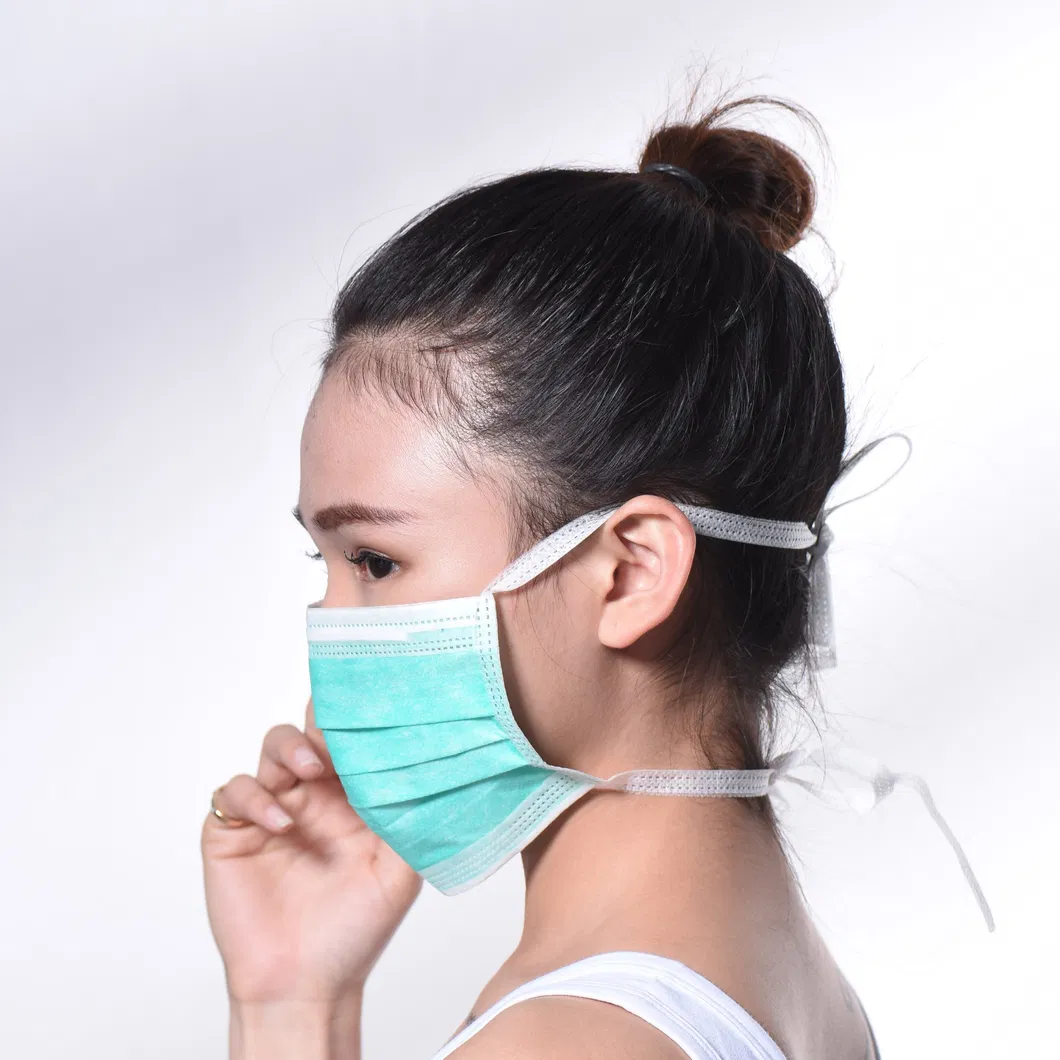 Dingcheng Disposable Protective Face Mask 3 Ply with Non-Woven and Melt-Blown 3ply Face Mask
