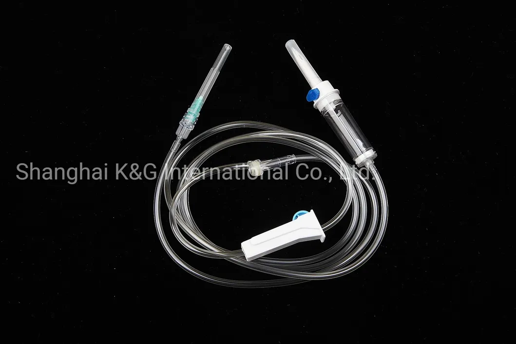 Diposable Infusion Set/IV Set Customized Sterilized with Dehp-Free PVC