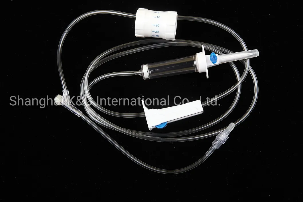 Diposable Infusion Set/IV Set Customized Sterilized with Dehp-Free PVC