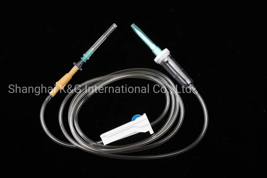 Diposable Infusion Set/IV Set Customized Sterilized with Dehp-Free PVC