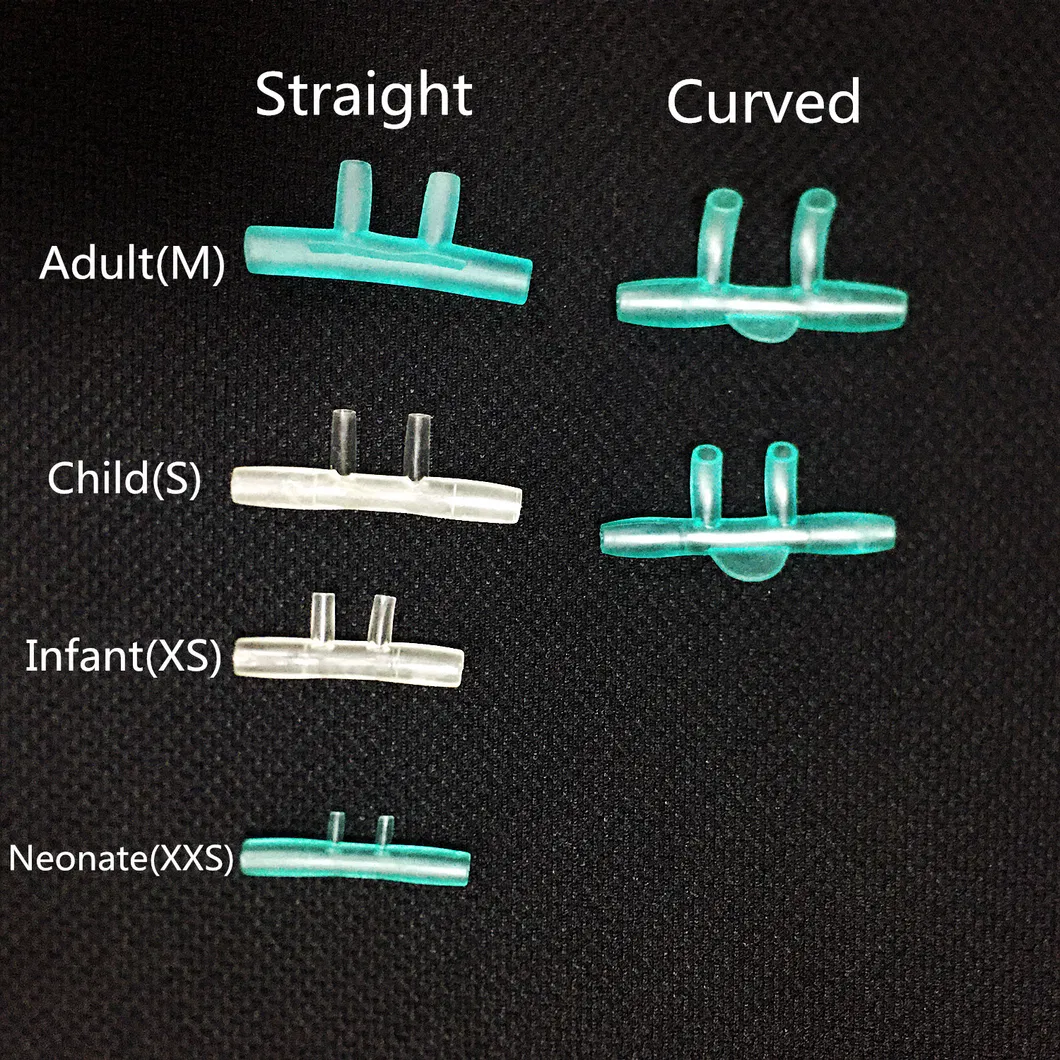 Dipping Nasal Prongs for Adult Nasal Cannula