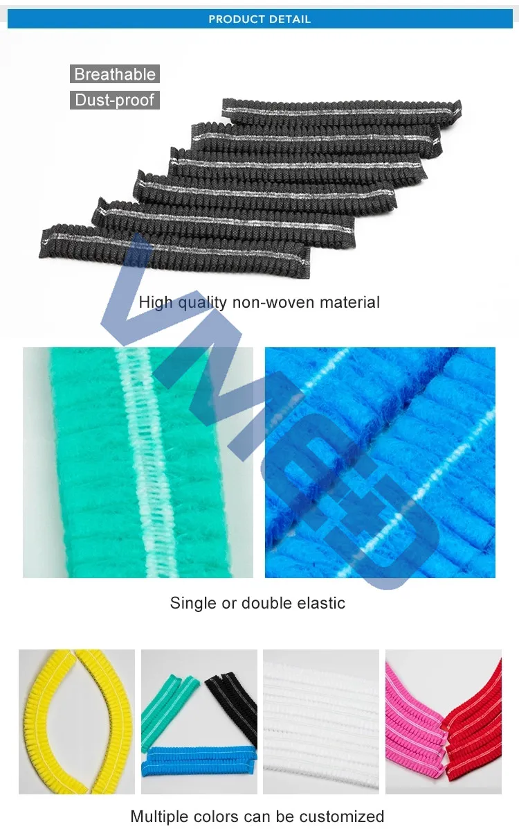 Dipsosable Head Wear Mob/Clip Cap for Hospital