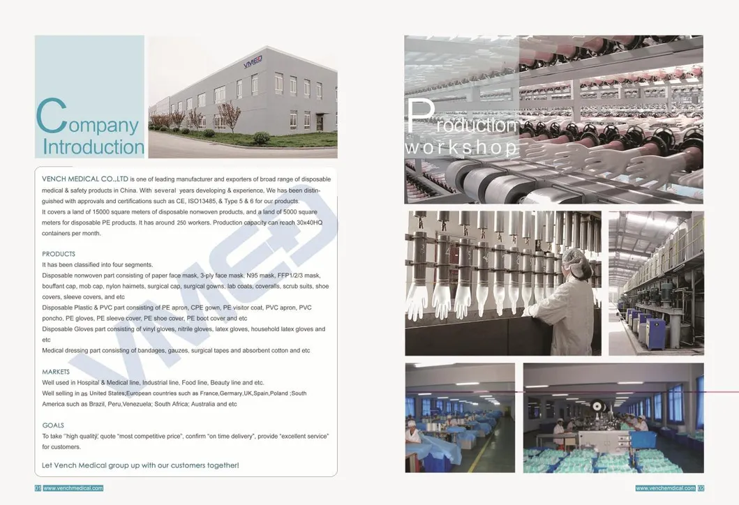 Dipsosable Head Wear Mob/Clip Cap for Hospital