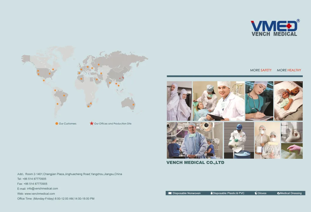 Dipsosable Head Wear Mob/Clip Cap for Hospital