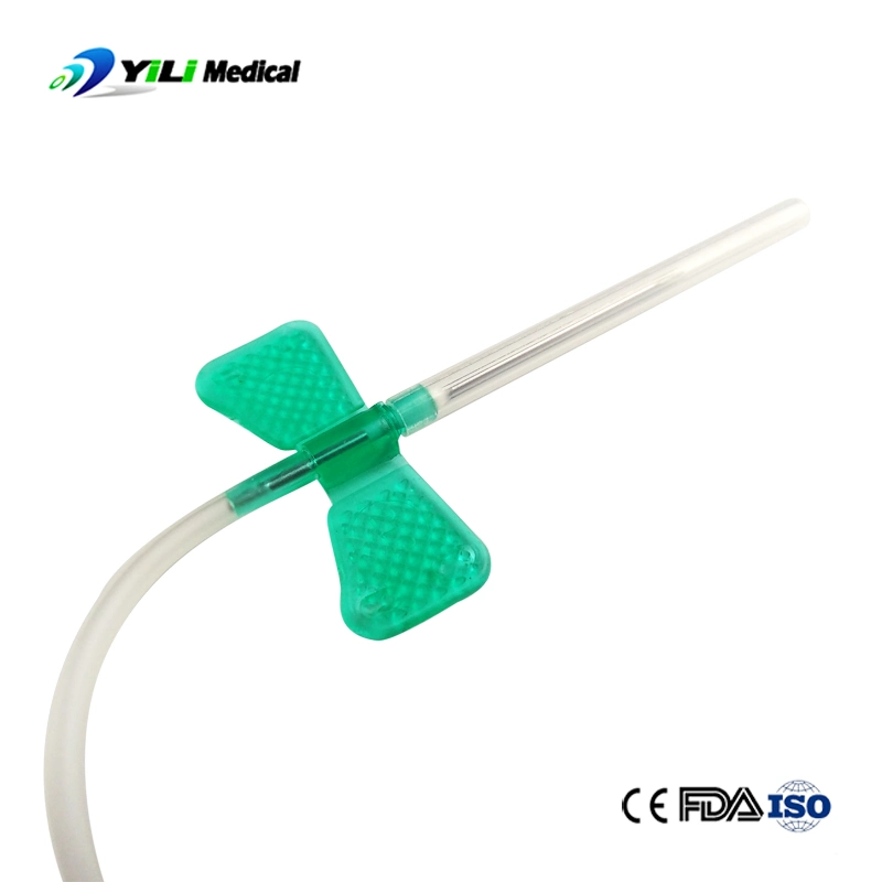 Disposable 20g 21g 22g 23G Safety Butterfly Blood Collection Needle
