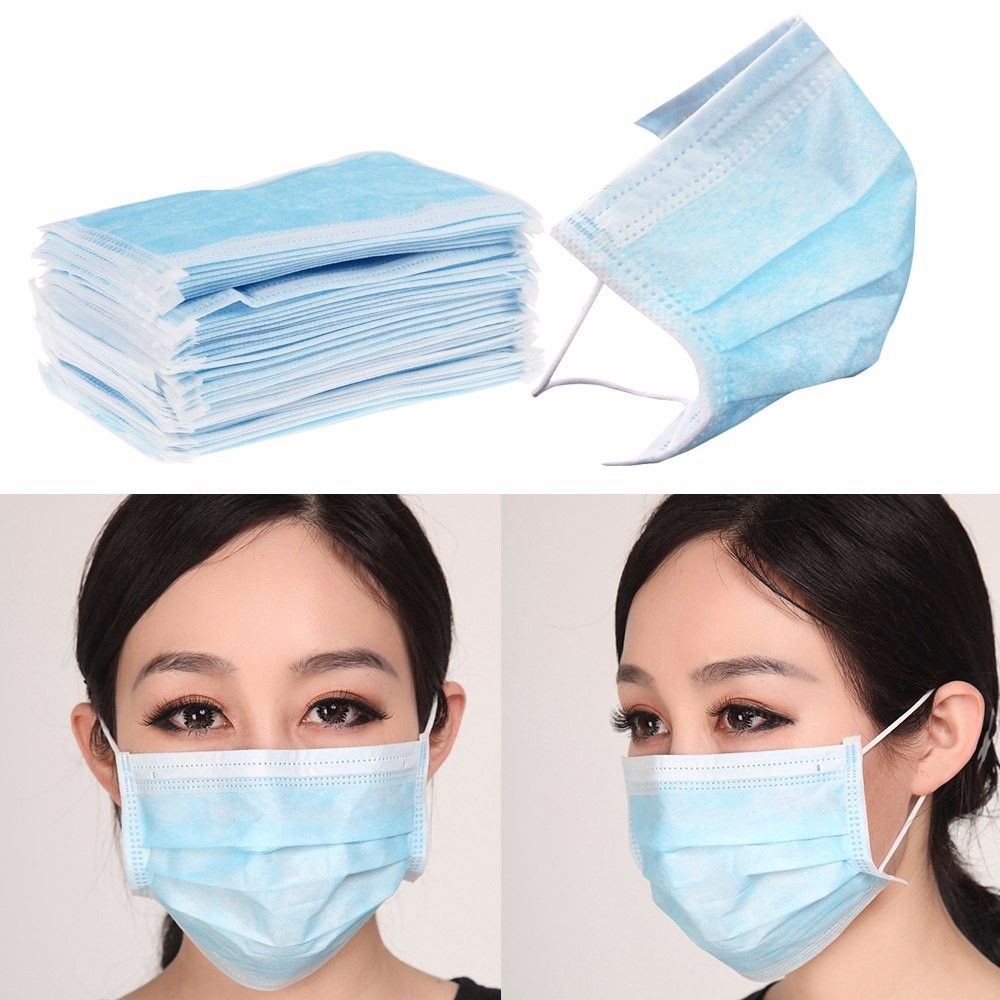 Disposable 3 Ply Non-Woven Face Mask &nbsp;Certified