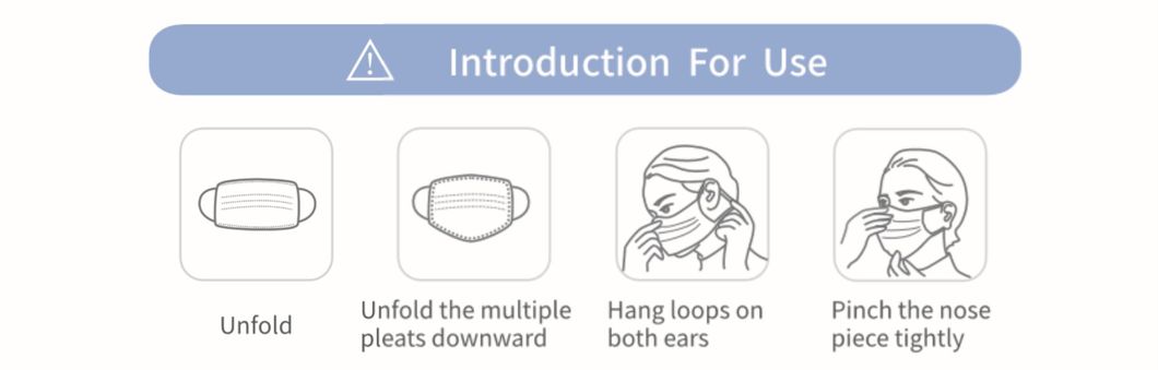 Disposable 3 Ply Non-Woven Face Mask &nbsp;Certified