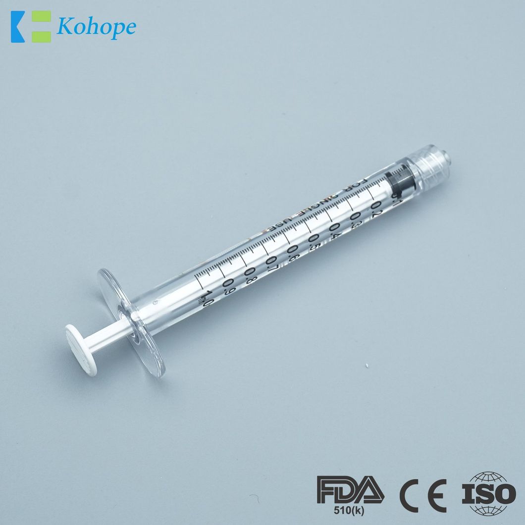 Disposable 3cc 6cc 10cc Polycarbonate PC Colored Syringe White Red Yellow Green Blue