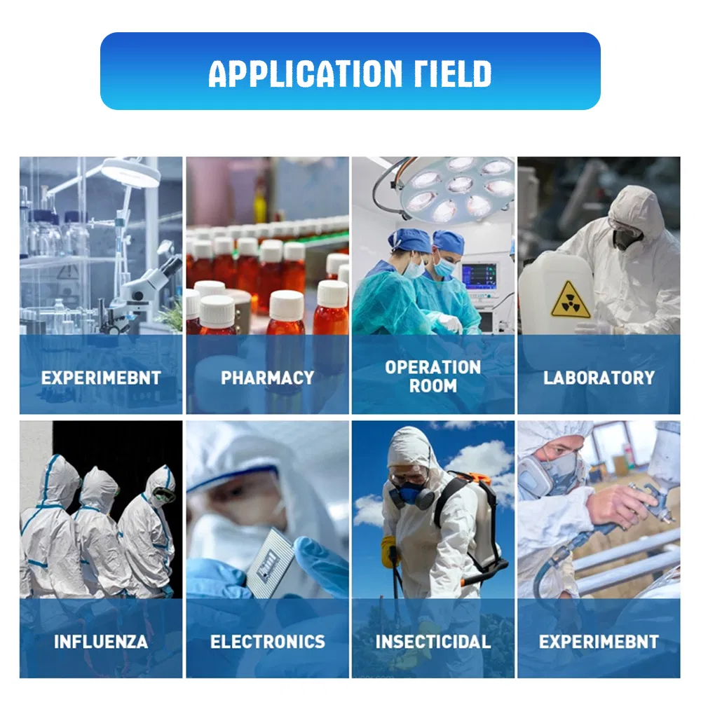 Disposable Coverall Safety Isolation Clothing Medical Suit