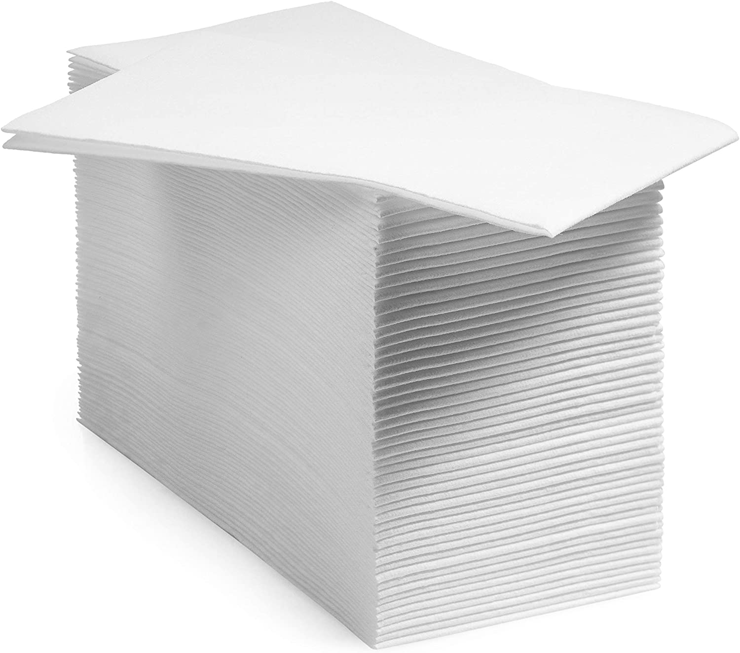 Disposable Dry Wipes for Baby and Adults Soft Cotton Tissue Washcloths Cleansing Cloths for Incontinence, Body and Face