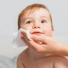 Disposable Dry Wipes for Baby and Adults Soft Cotton Tissue Washcloths Cleansing Cloths for Incontinence, Body and Face