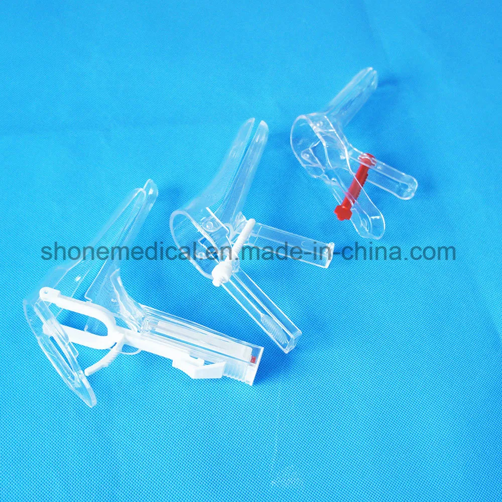 Disposable Gynecological Vaginal Speculum with Fastener Type