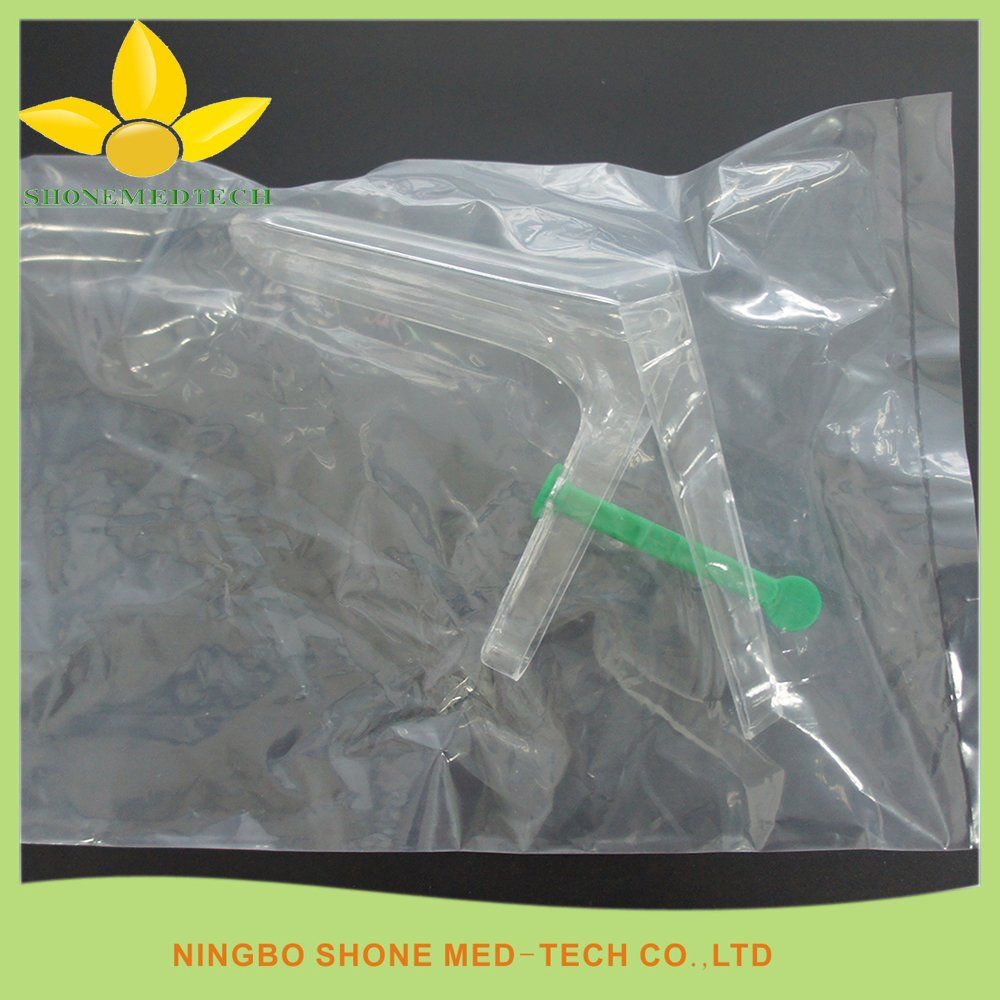 Disposable Gynecological Vaginal Speculum with Fastener Type