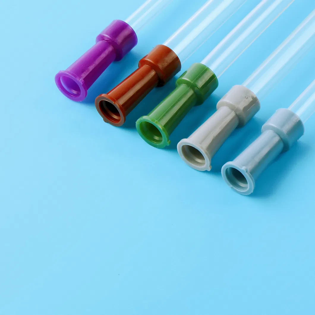 Disposable High Quality Clear PVC Anal Enema Rectal Tube ISO13485 CE FDA
