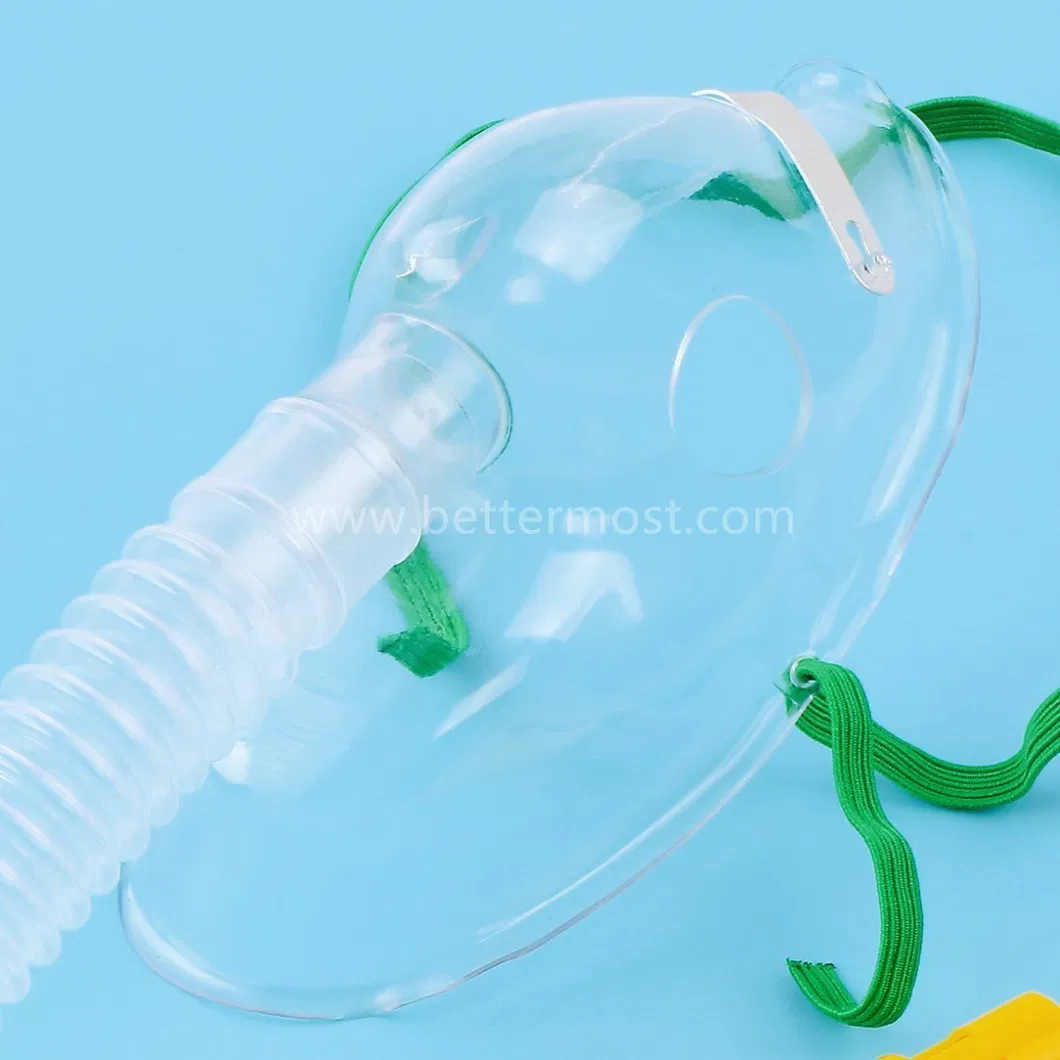 Disposable High Quality Medical PVC Dehp Free Oxygen Venturi Mask Size XL