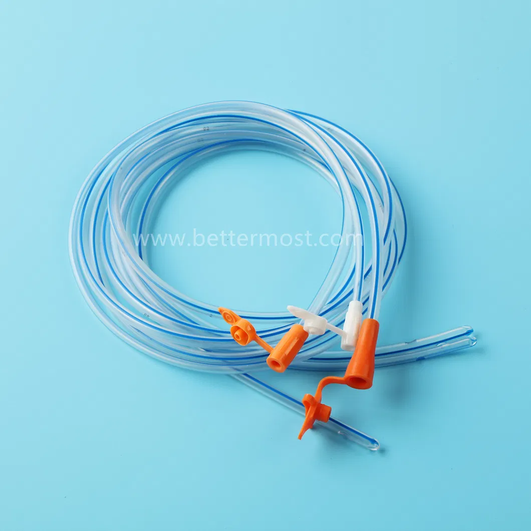 Disposable High Quality Medical PVC Gastric Tube Stomach Tube ISO13485 CE Certificates