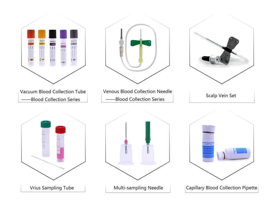 Disposable IV Butterfly Needle Blood Collection 20g 21g 22g 23G 24G 25g