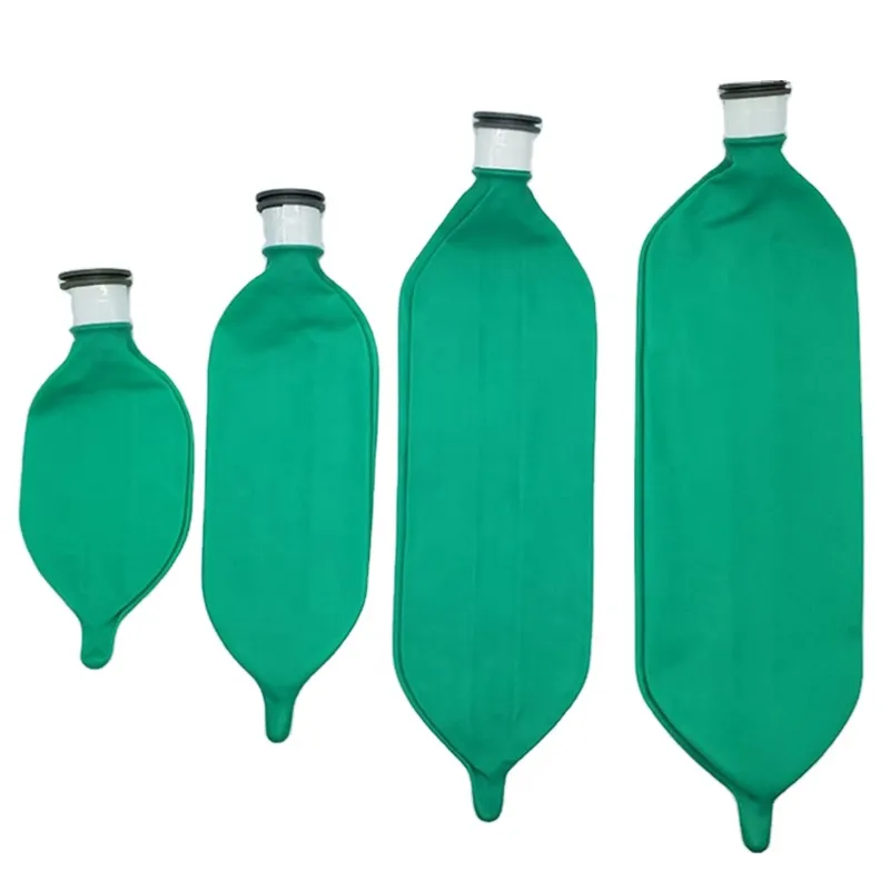 Disposable Latex Breathing Bag for Anesthesia Breathing Circuit Gray Color