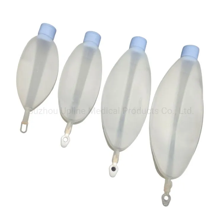 Disposable Latex Breathing Bag for Anesthesia Breathing Circuit Gray Color
