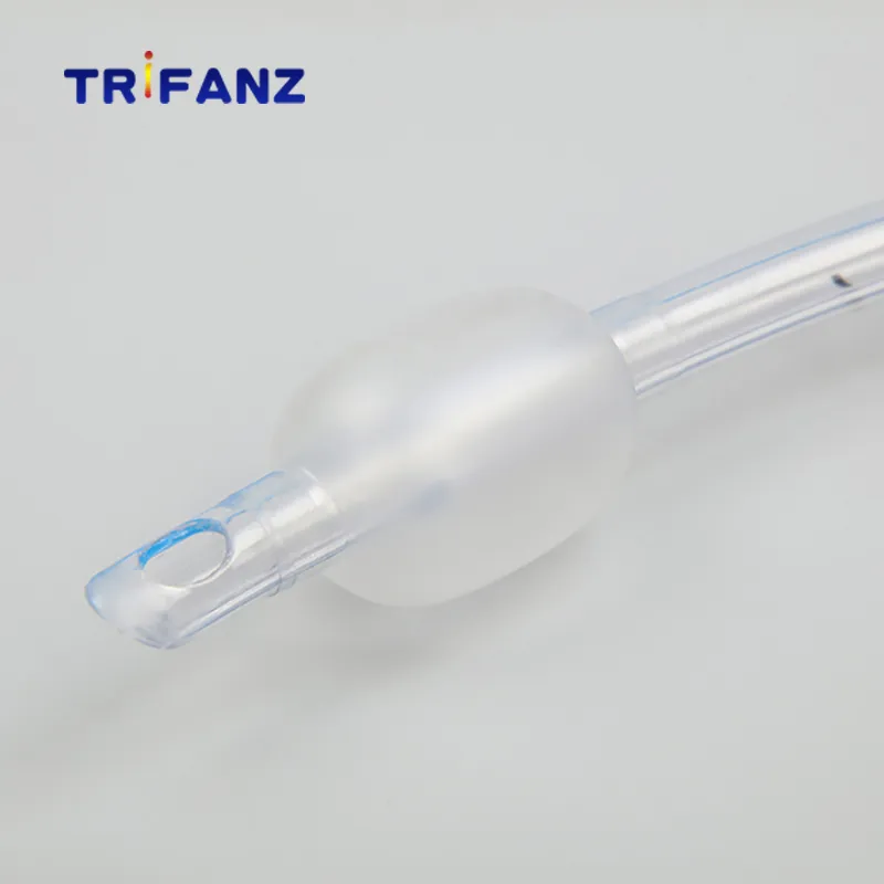 Disposable Medical PVC Tracheostomy Tube Cuffed