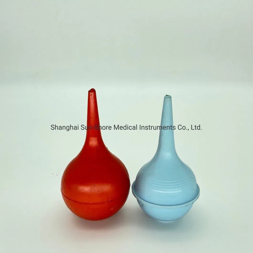 Disposable Medical Rubber Ear Ulcer Bulb or Ear cleaning Syringe