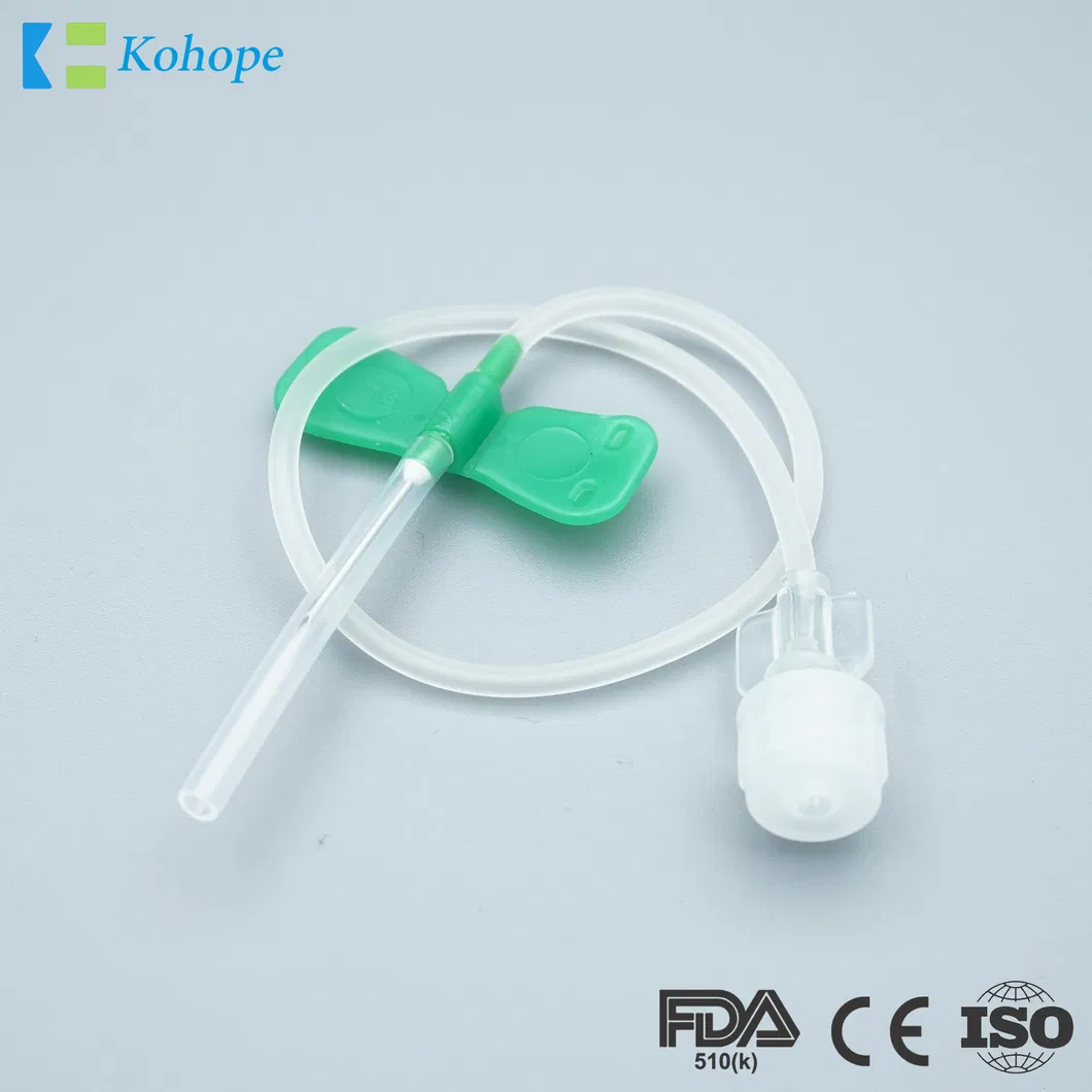 Disposable Medical Scalp Vein Set, Butterfly Injection Needle, Sterile for Hospital Use, Intravenous Needle for Infusion, Excellent Performance