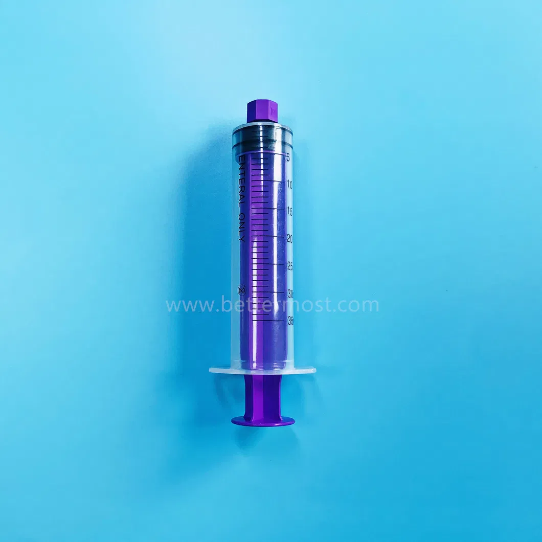 Disposable Medical Sterile Safety Syringe Injection with Needle Luer Lock 1cc