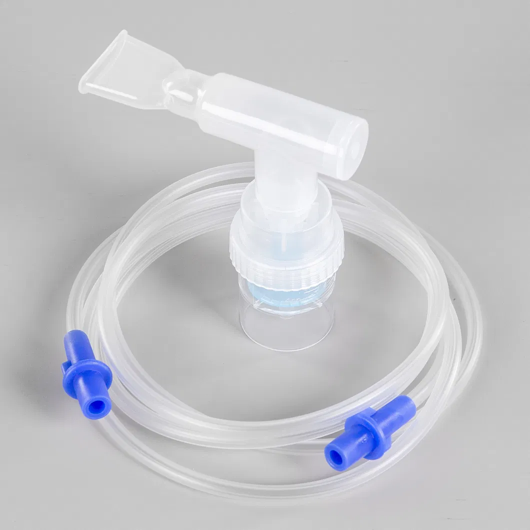 Disposable Medical Supplies Bite Storing Type Atomization Nebulizer