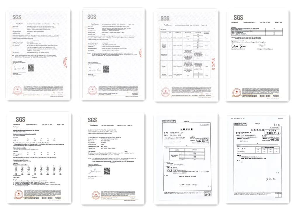 Disposable Medical Surgical Nonwoven Dust Face Mask Respirator Face Shield