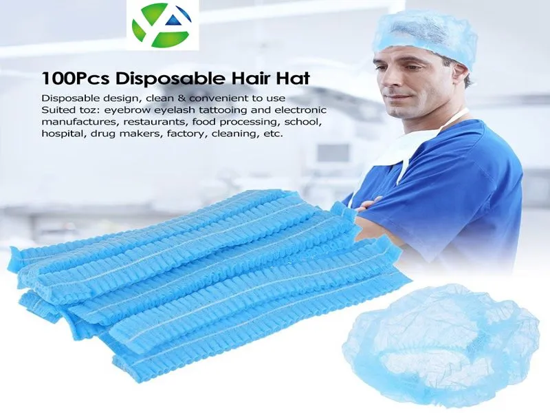 Disposable Mob Cap with Single Elastic/Double Elastic