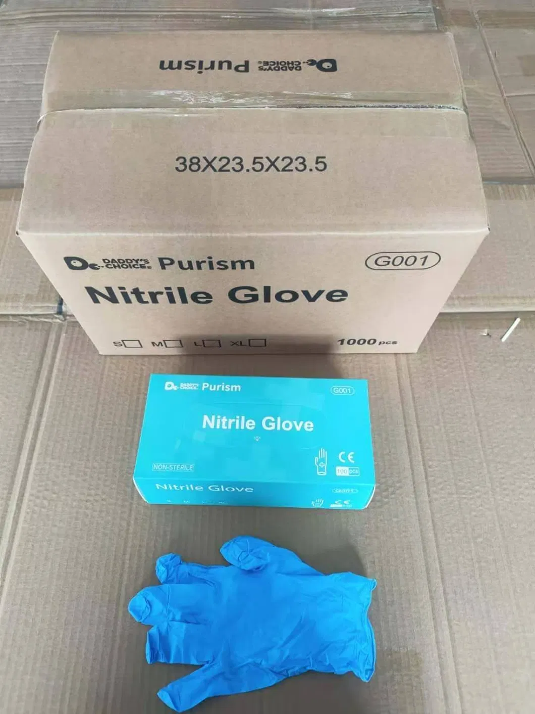 Disposable Nitrile Gloves Printed with Logo Food Nitrile Gloves Powder Free Nitrile Disposable Gloves