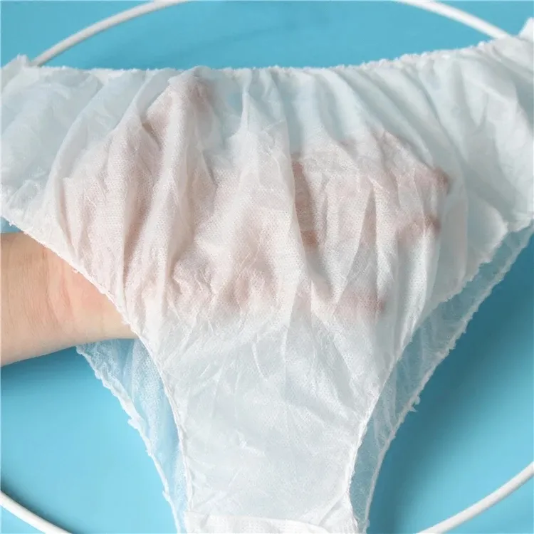 Disposable Non-Woven Fabric Underwear Women for Men SPA Massage Travel