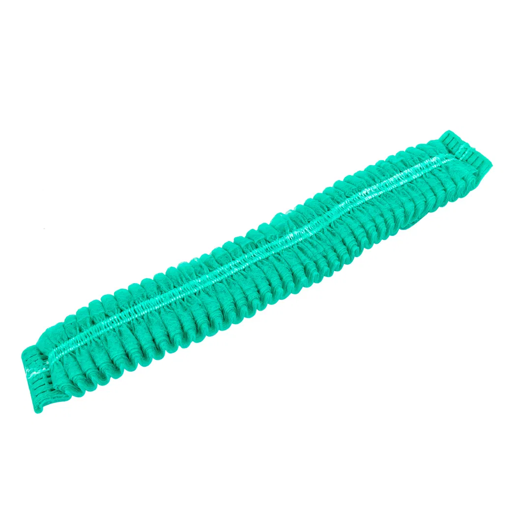 Disposable Non Woven Single Elastic Double Elastic Clip Cap PP Clip Cap