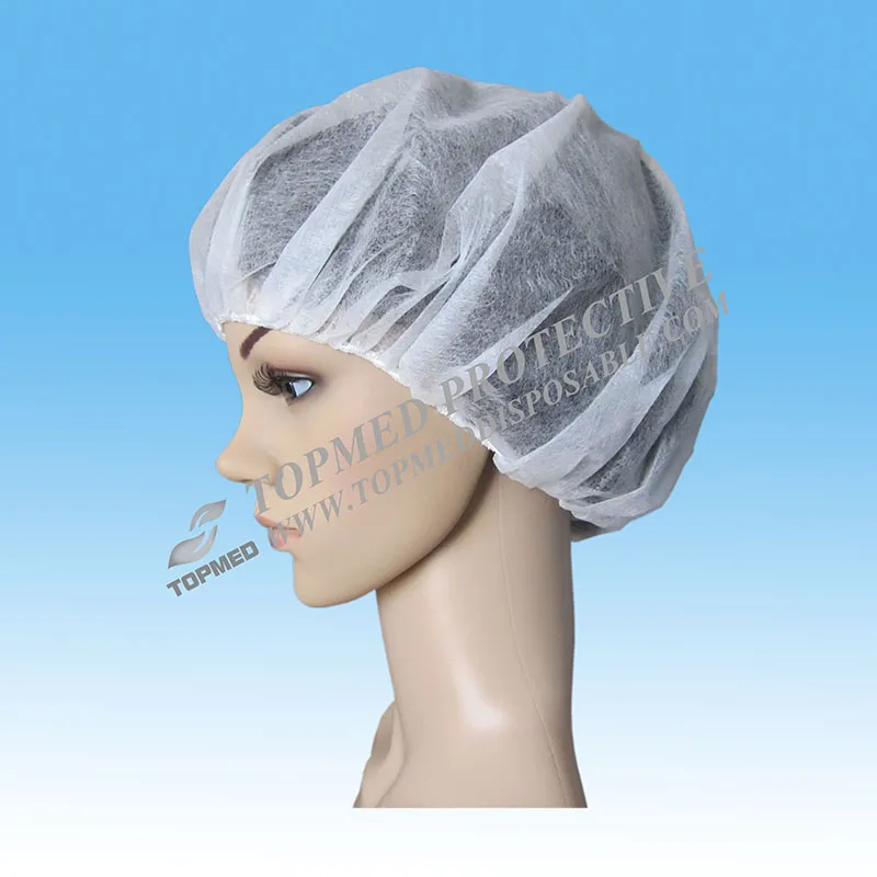 Disposable Non-Woven Surgical Cap Medical Nurse Cap for Hospital Medical