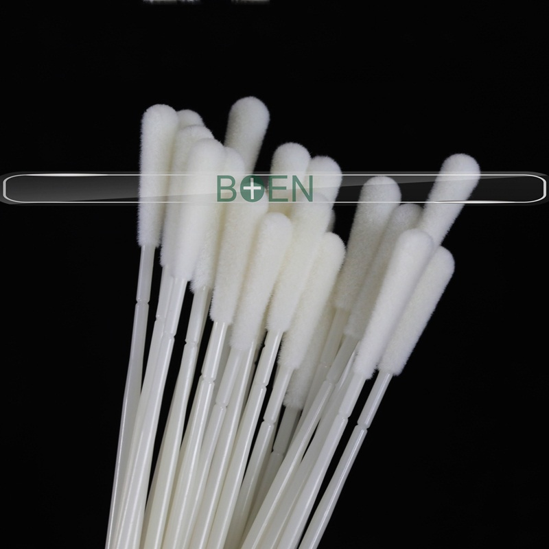 Disposable Oropharyngeal Sampling Sample Collection Nylon Flocked Throat Sampler