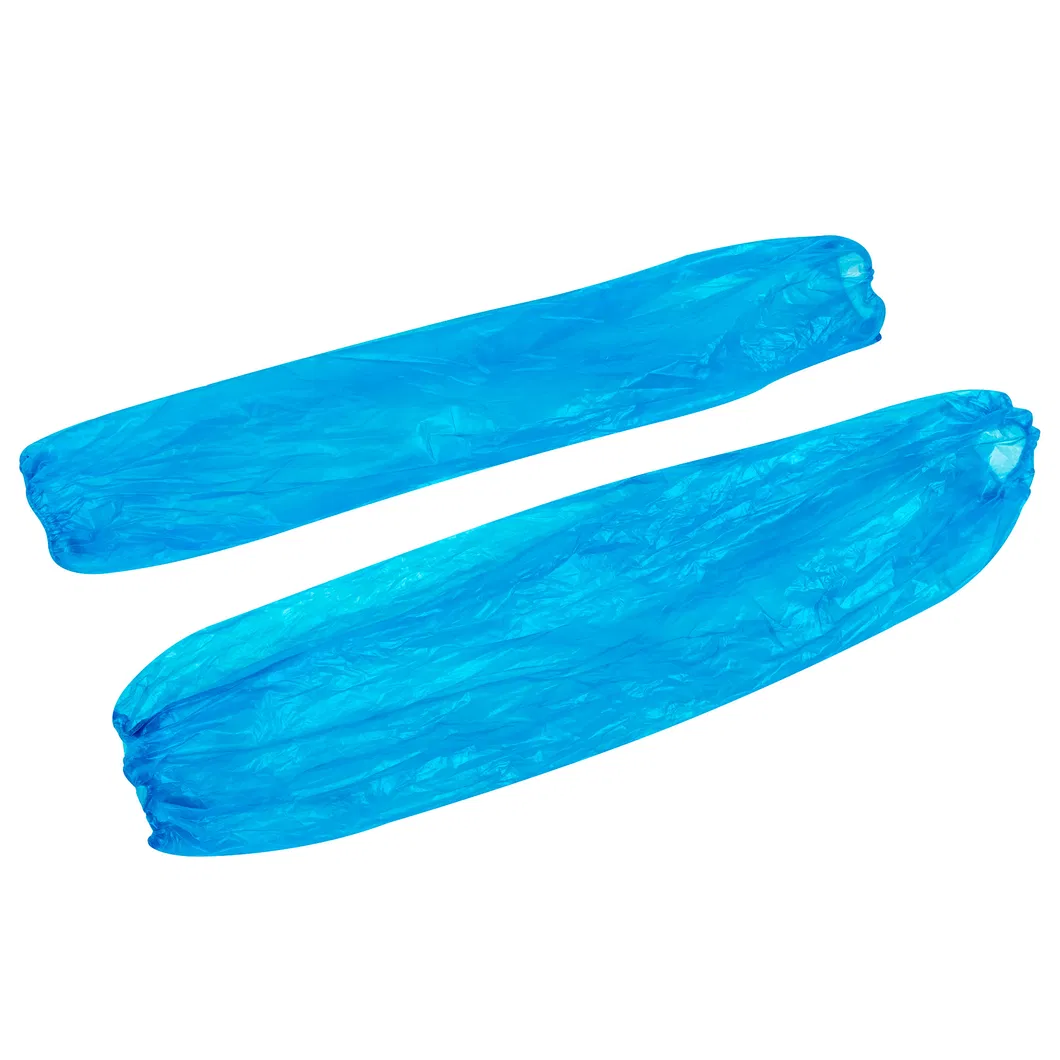 Disposable PE/CPE Plastic Oversleeve Cover/Disposable Waterproof Sleeve Cover Transparent PE/CPE Plastic Oversleeve Cover