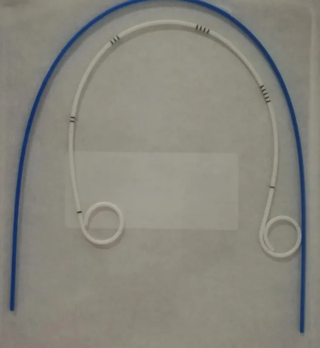 Disposable Ureteral Stent Single J Catheter Pigtail Stent Sizes From 4f to 8f