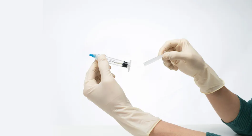 Dispsable Immunization Syringe Safety Syringe for Hospital Use