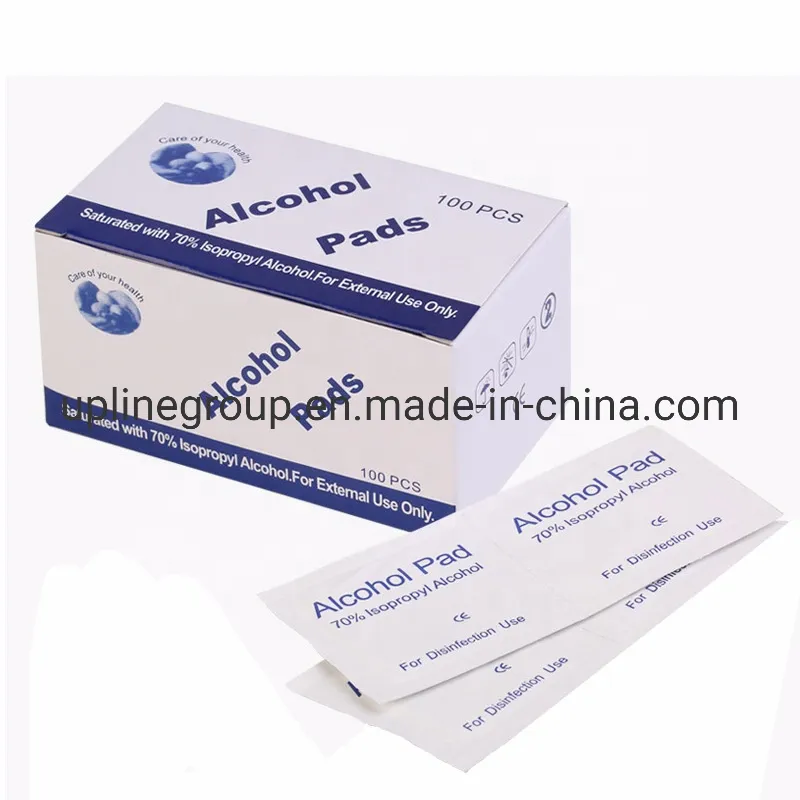 Factory Non-Woven Sterile Swab Manufacturers Disposable Prep Alcohol Pad