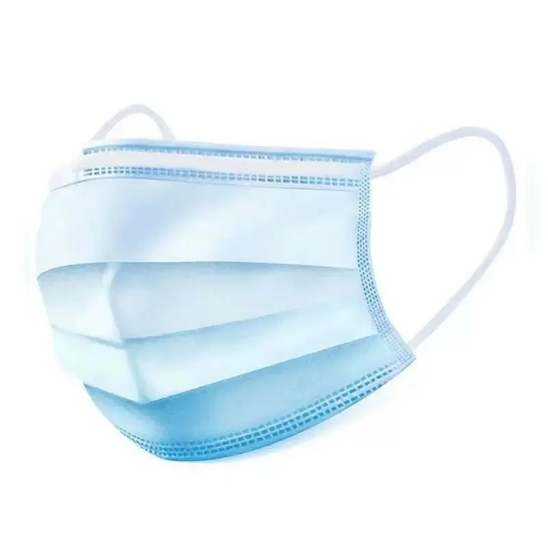 Factory OEM 3-Layer Disposable Mask Operation Civil Mask Belt Qualification Certificate