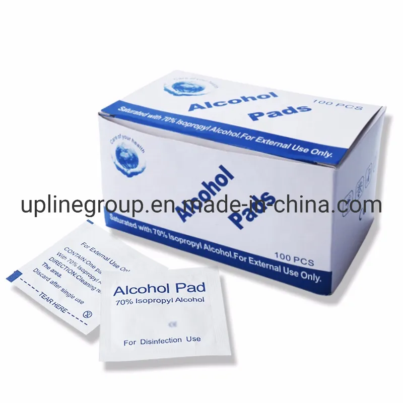 Factory OEM/ODM Non Weaven Cotton 70/75% Alcohol Pad