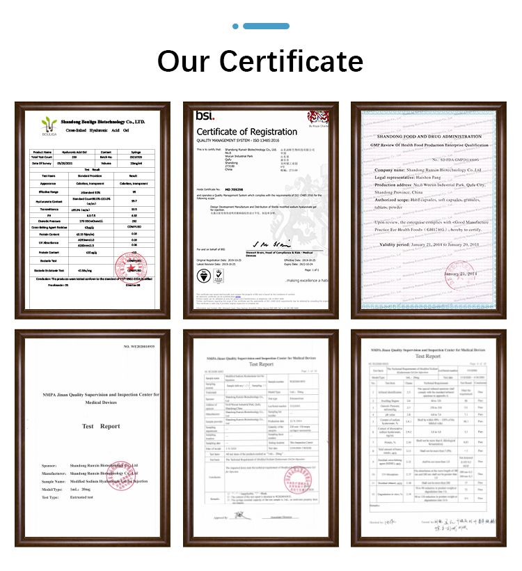 From Bouliga Dermal Filler 5ml Profucts Moderate Price and High Quality Filler for Your Face