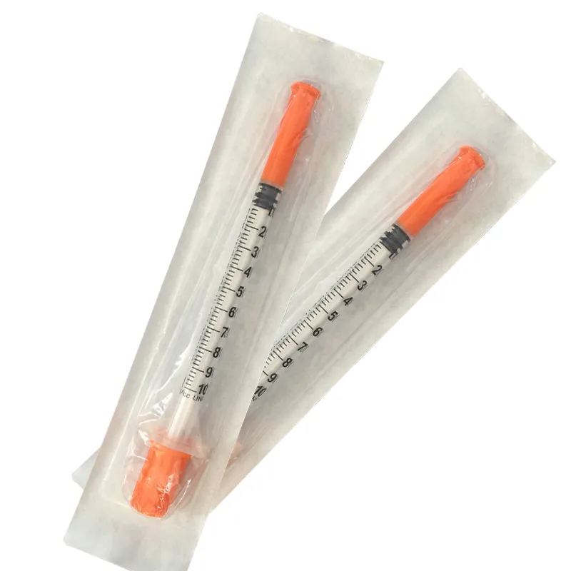 Health Medical Care Free Sample Disposable Insulin Syringe