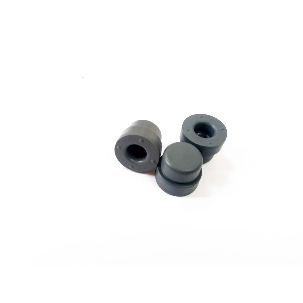 Heavy Duty 13mm Rubber Stopper for Glass Pet Blood Vials Test Tube