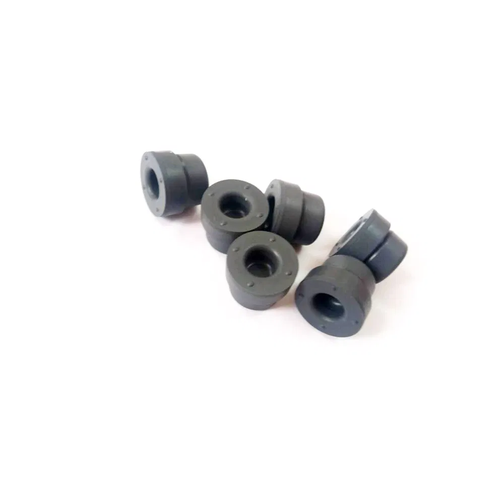 Heavy Duty 13mm Rubber Stopper for Glass Pet Blood Vials Test Tube