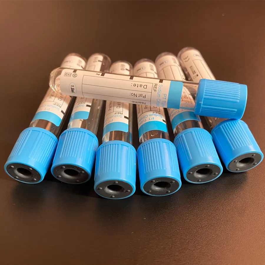 Heparin Lithium Vacuum Blood Collection Tube with Green Top