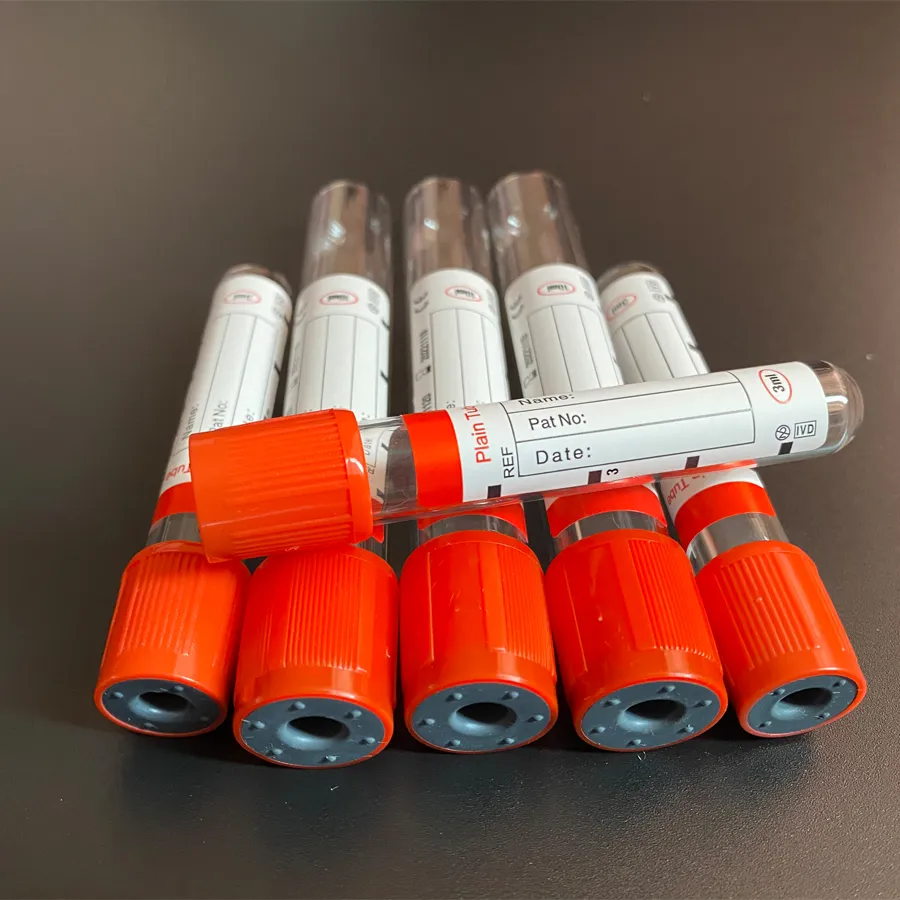 Heparin Lithium Vacuum Blood Collection Tube with Green Top