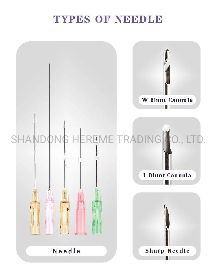 Heremefill Buy Sterile Pdo Face Lifting Thread with Cogs and Barbs